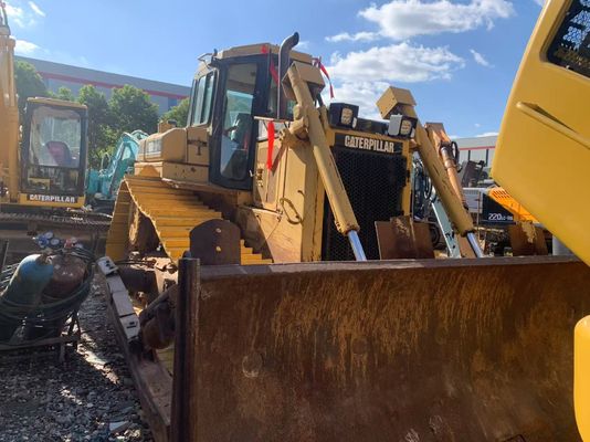 رنگ اصلی استفاده شده Caterpillar D6R LGP Crawler Bulldozer فروش داغ