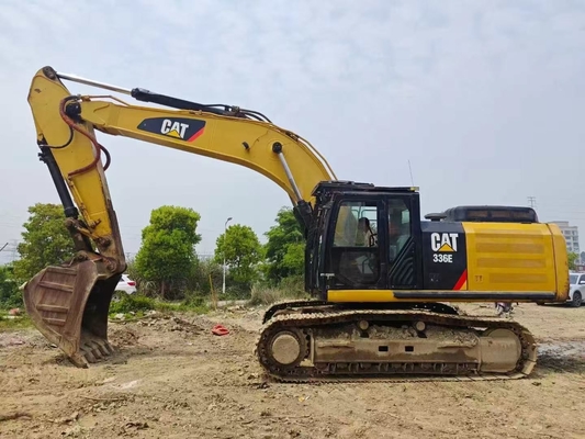 2017 سال استفاده شده Crawler Caterpillar 336E Excavator رنگ اصلی 36 تن برای معدن