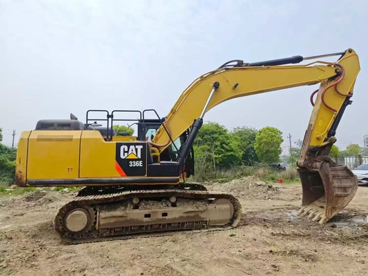 2017 سال استفاده شده Crawler Caterpillar 336E Excavator رنگ اصلی 36 تن برای معدن