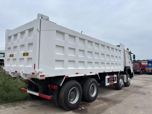 کامیون کمپرسی HOWO 400 استفاده شده در شرایط عالی / کامیون کمپرسی 8*4 استفاده شده